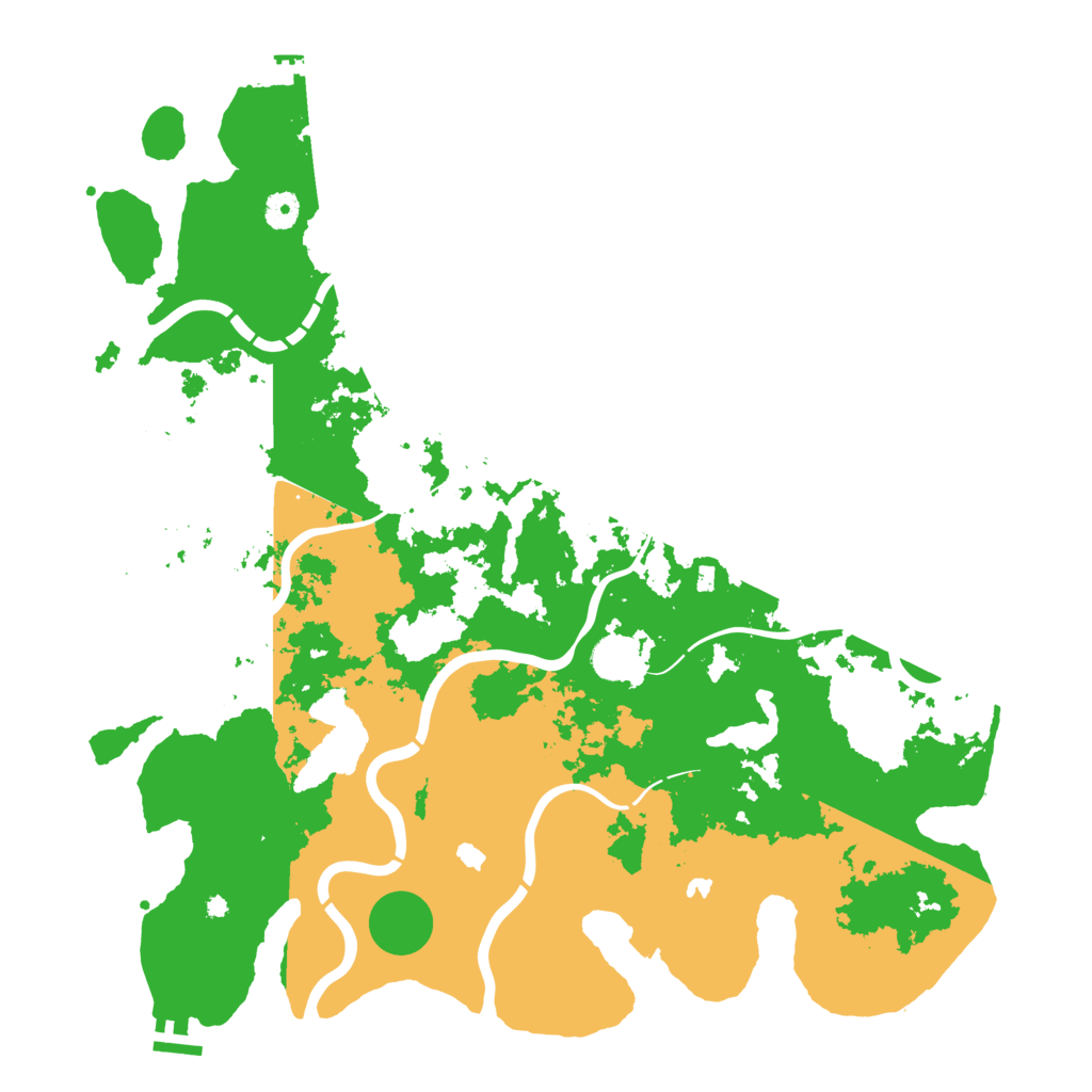 Biome Rust Map: Procedural Map, Size: 4500, Seed: 481898430