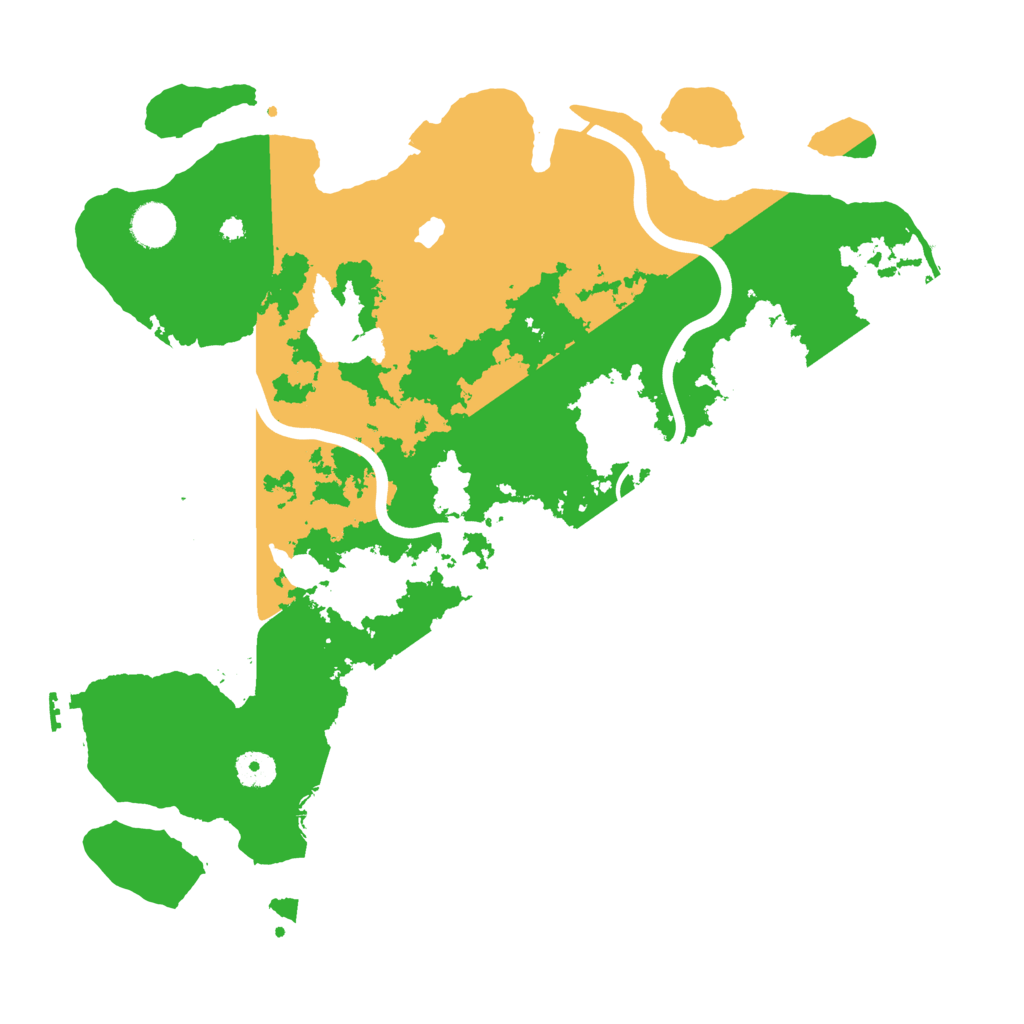 Biome Rust Map: Procedural Map, Size: 4000, Seed: 645645