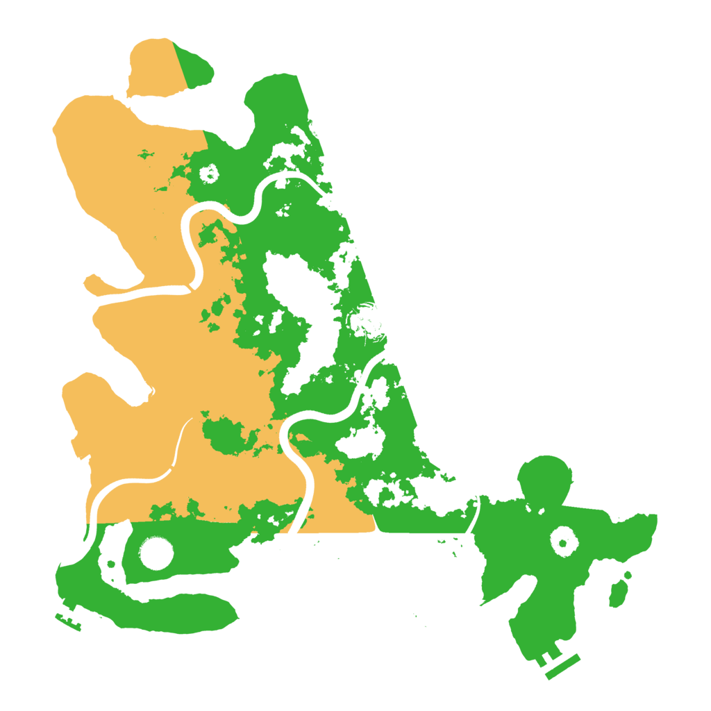 Biome Rust Map: Procedural Map, Size: 3750, Seed: 1710424171