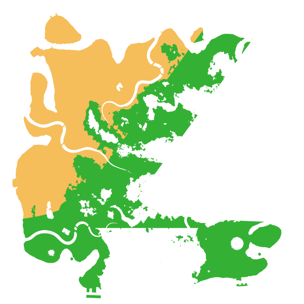 Biome Rust Map: Procedural Map, Size: 4250, Seed: 65017211