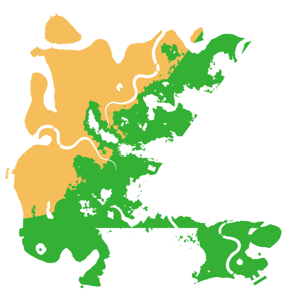 Biome Rust Map: Procedural Map, Size: 4250, Seed: 65017211