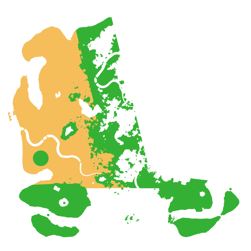 Biome Rust Map: Procedural Map, Size: 4250, Seed: 1886297987