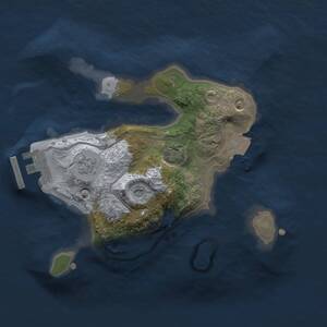 Thumbnail Rust Map: Procedural Map, Size: 2000, Seed: 1724742619, 5 Monuments