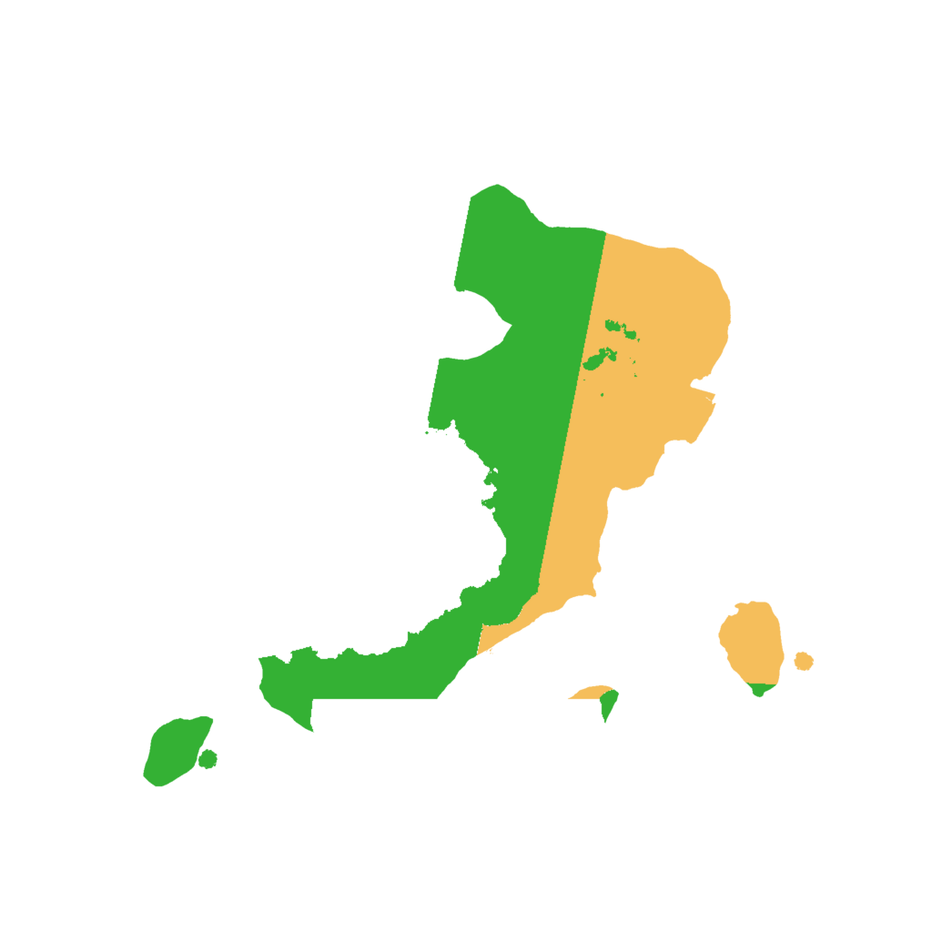 Biome Rust Map: Procedural Map, Size: 2000, Seed: 1724742619