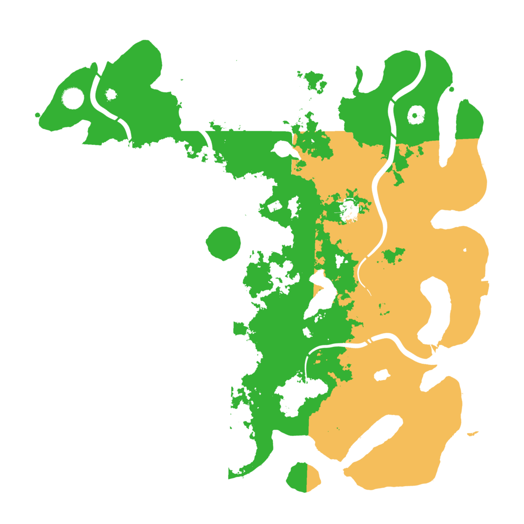 Biome Rust Map: Procedural Map, Size: 4250, Seed: 541241584