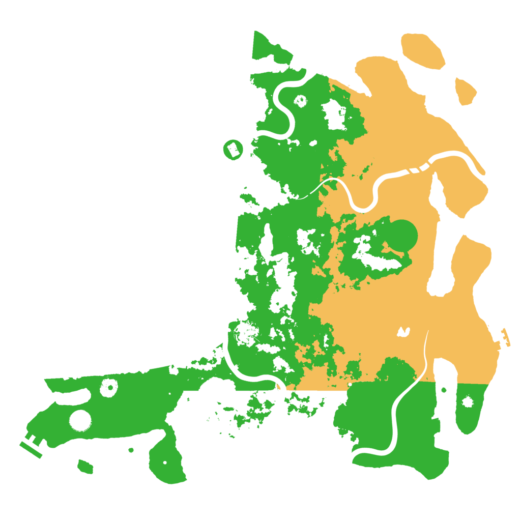 Biome Rust Map: Procedural Map, Size: 4250, Seed: 1744797067