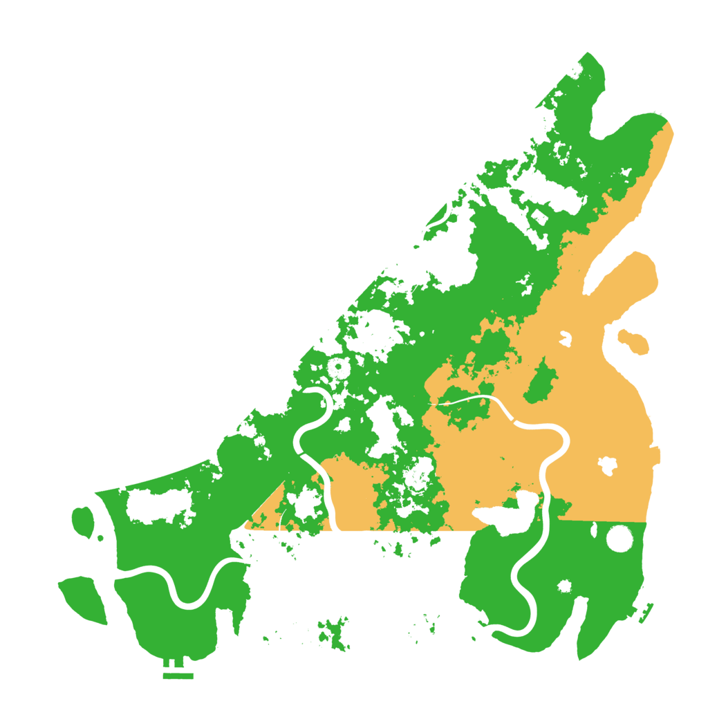 Biome Rust Map: Procedural Map, Size: 4700, Seed: 9591271
