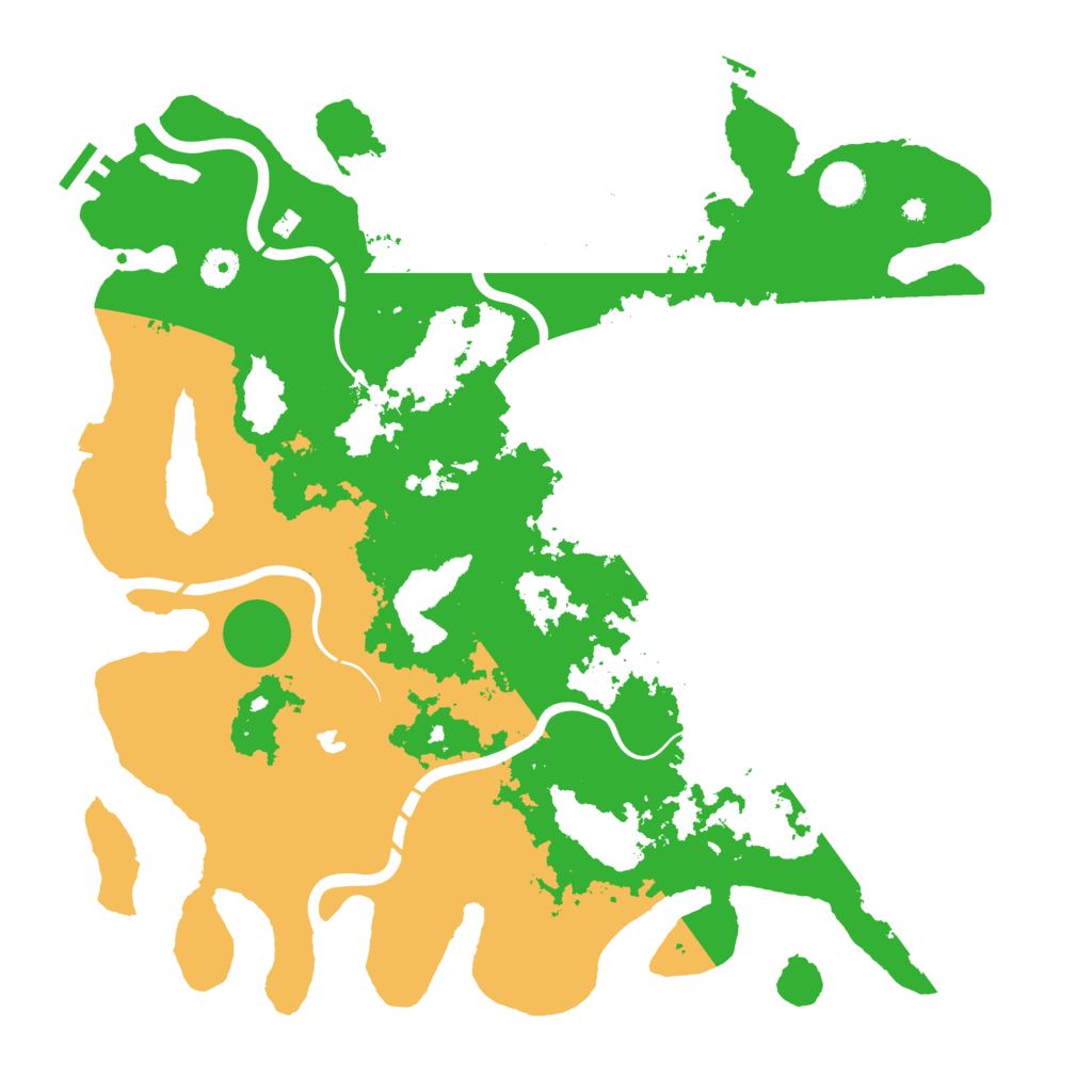 Biome Rust Map: Procedural Map, Size: 4250, Seed: 1700526234