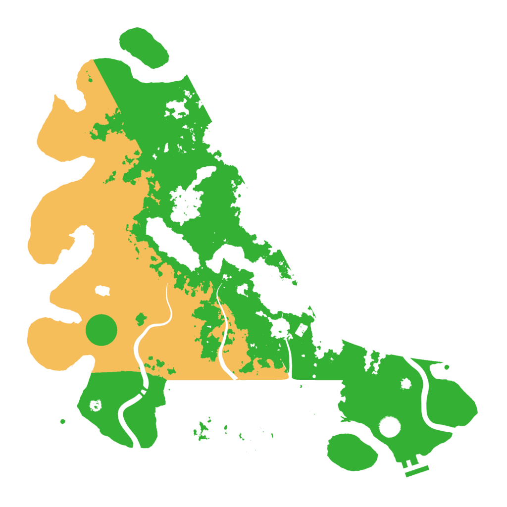 Biome Rust Map: Procedural Map, Size: 4250, Seed: 707297258