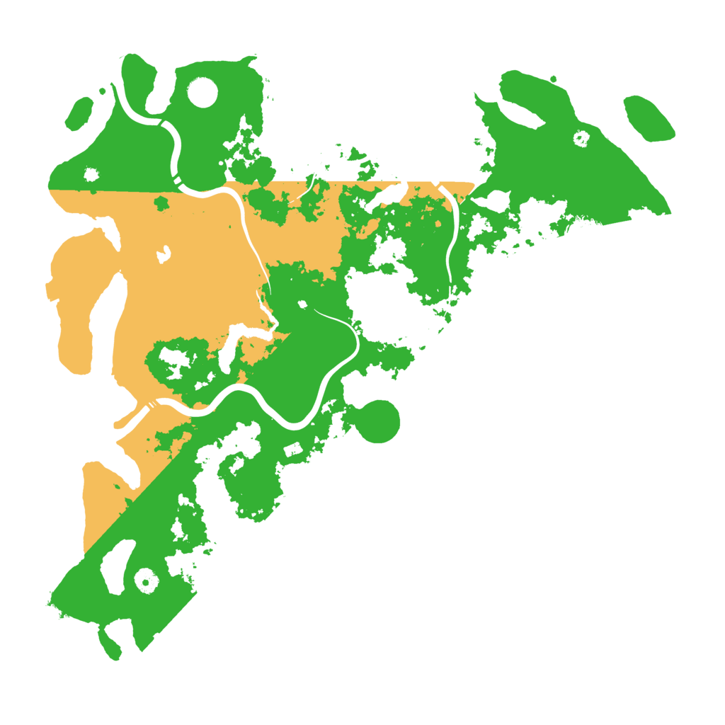 Biome Rust Map: Procedural Map, Size: 4500, Seed: 1033321500