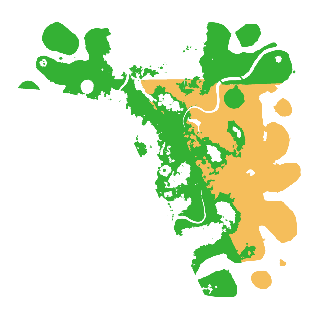 Biome Rust Map: Procedural Map, Size: 4250, Seed: 135407390