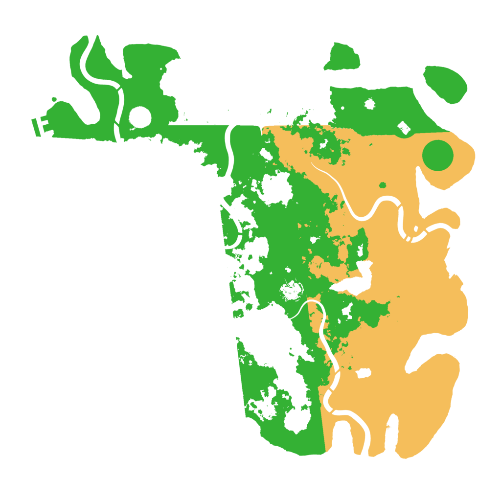 Biome Rust Map: Procedural Map, Size: 4250, Seed: 1361579616