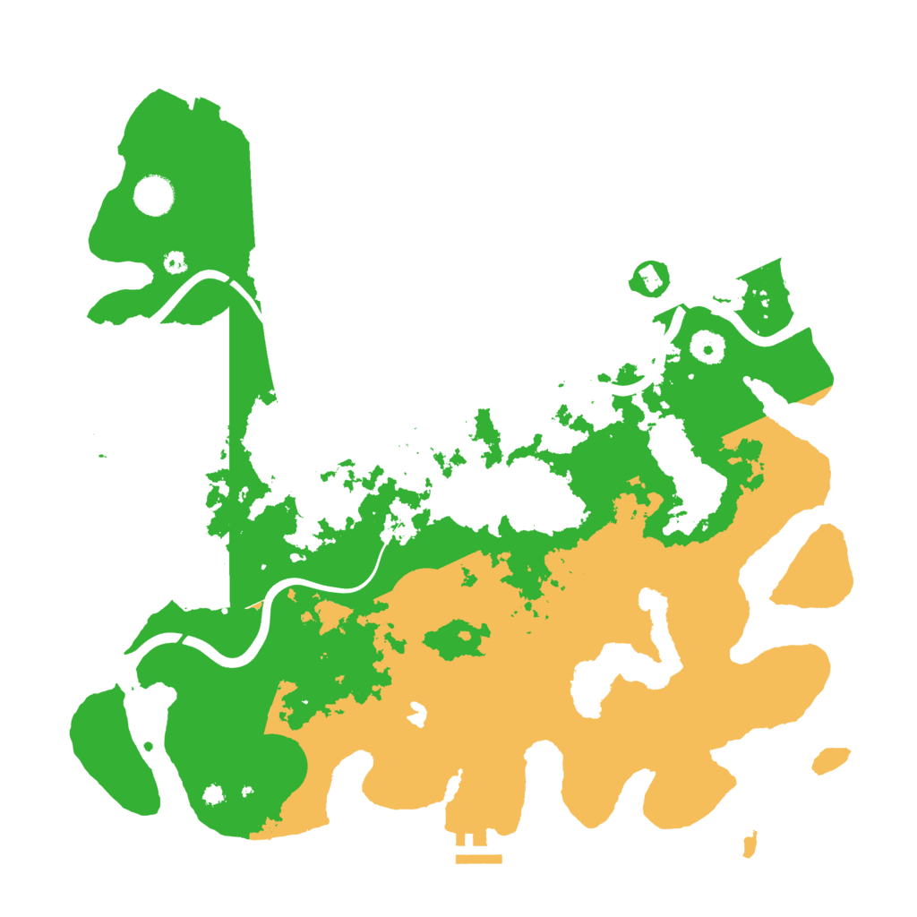 Biome Rust Map: Procedural Map, Size: 4000, Seed: 2033138301