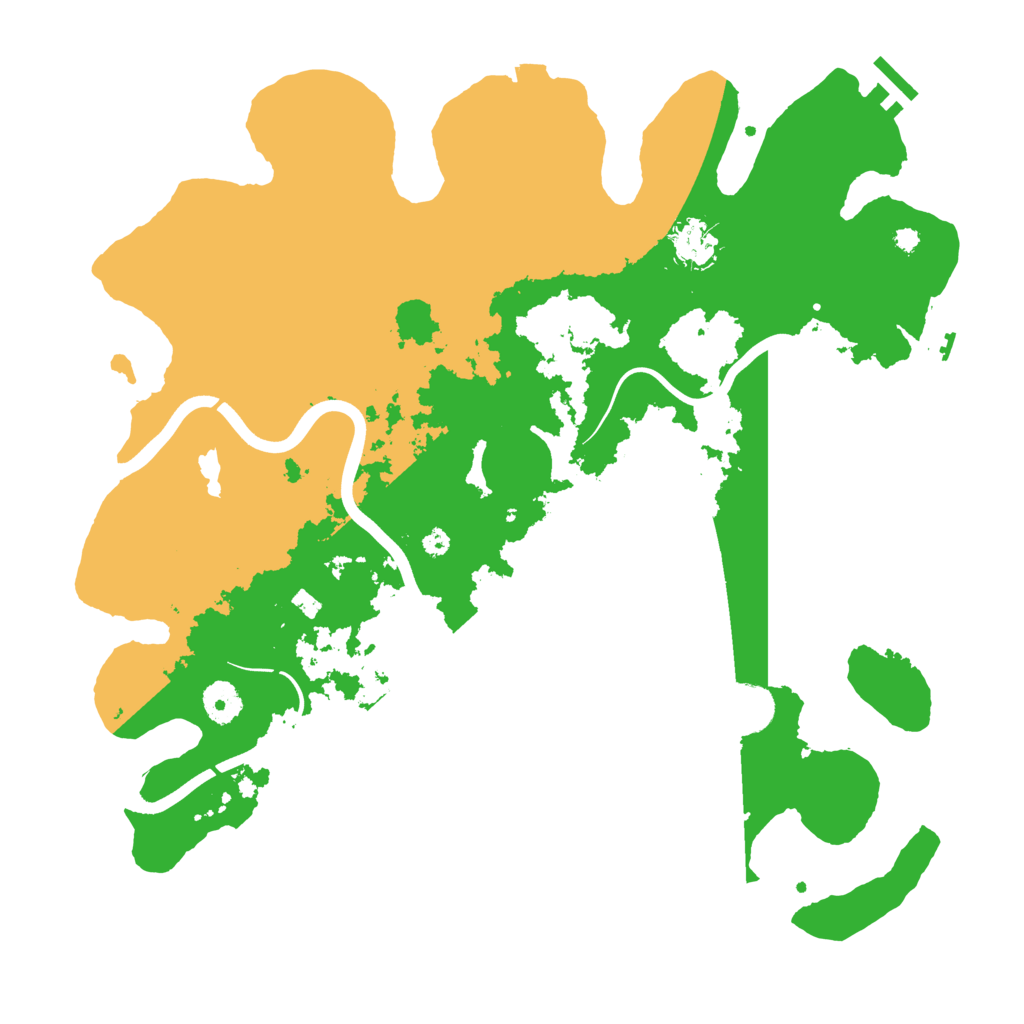 Biome Rust Map: Procedural Map, Size: 3850, Seed: 475538413