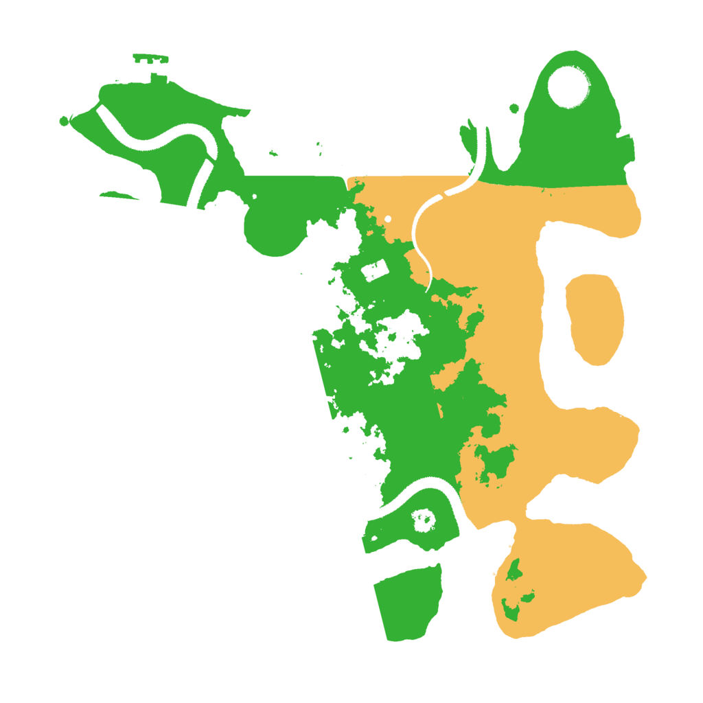 Biome Rust Map: Procedural Map, Size: 3000, Seed: 1113657969