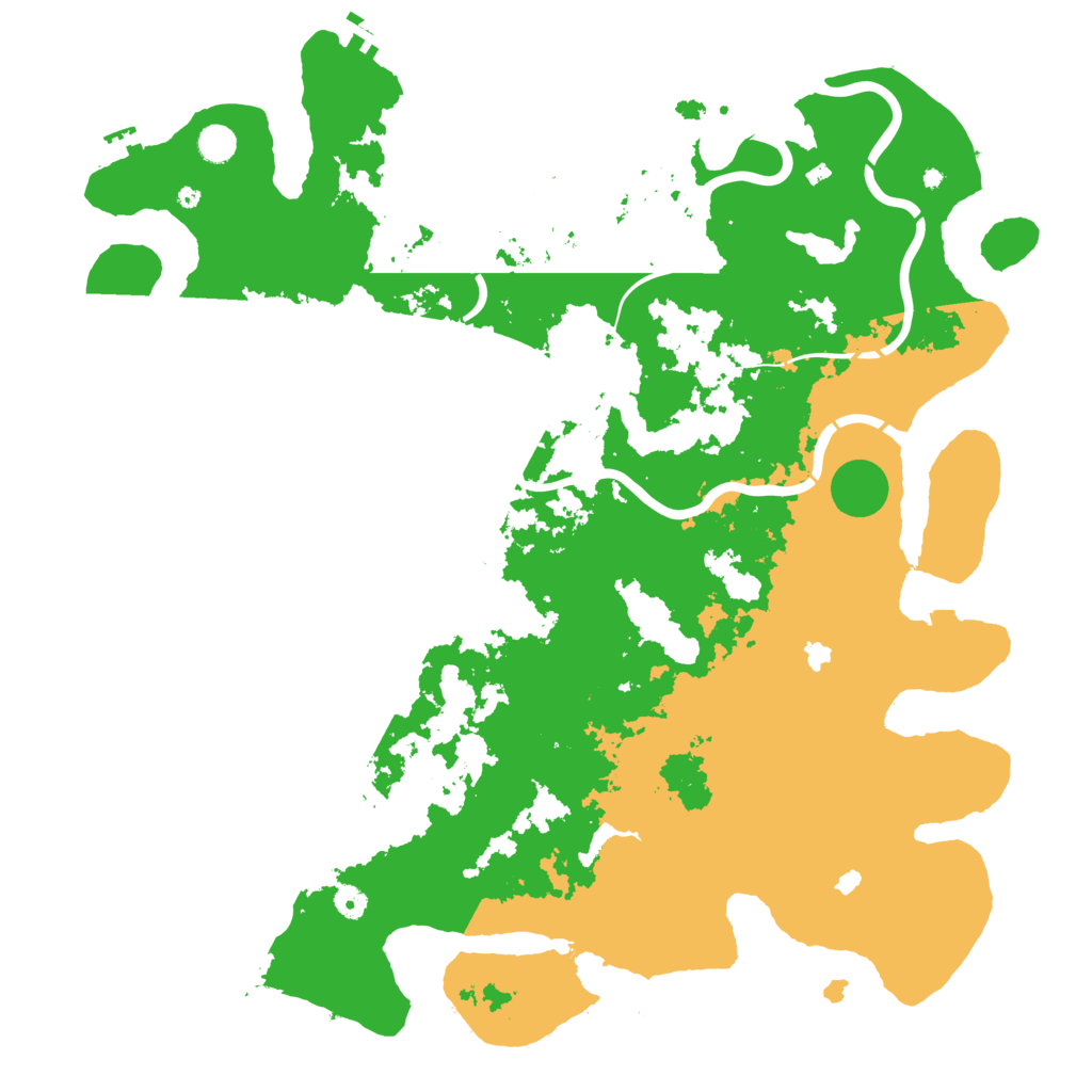 Biome Rust Map: Procedural Map, Size: 5000, Seed: 193703774