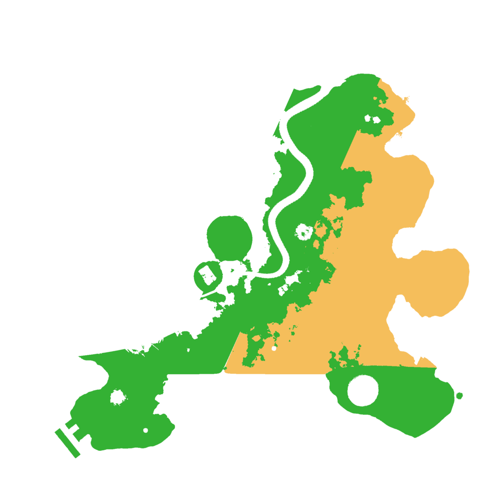 Biome Rust Map: Procedural Map, Size: 3000, Seed: 1156564641