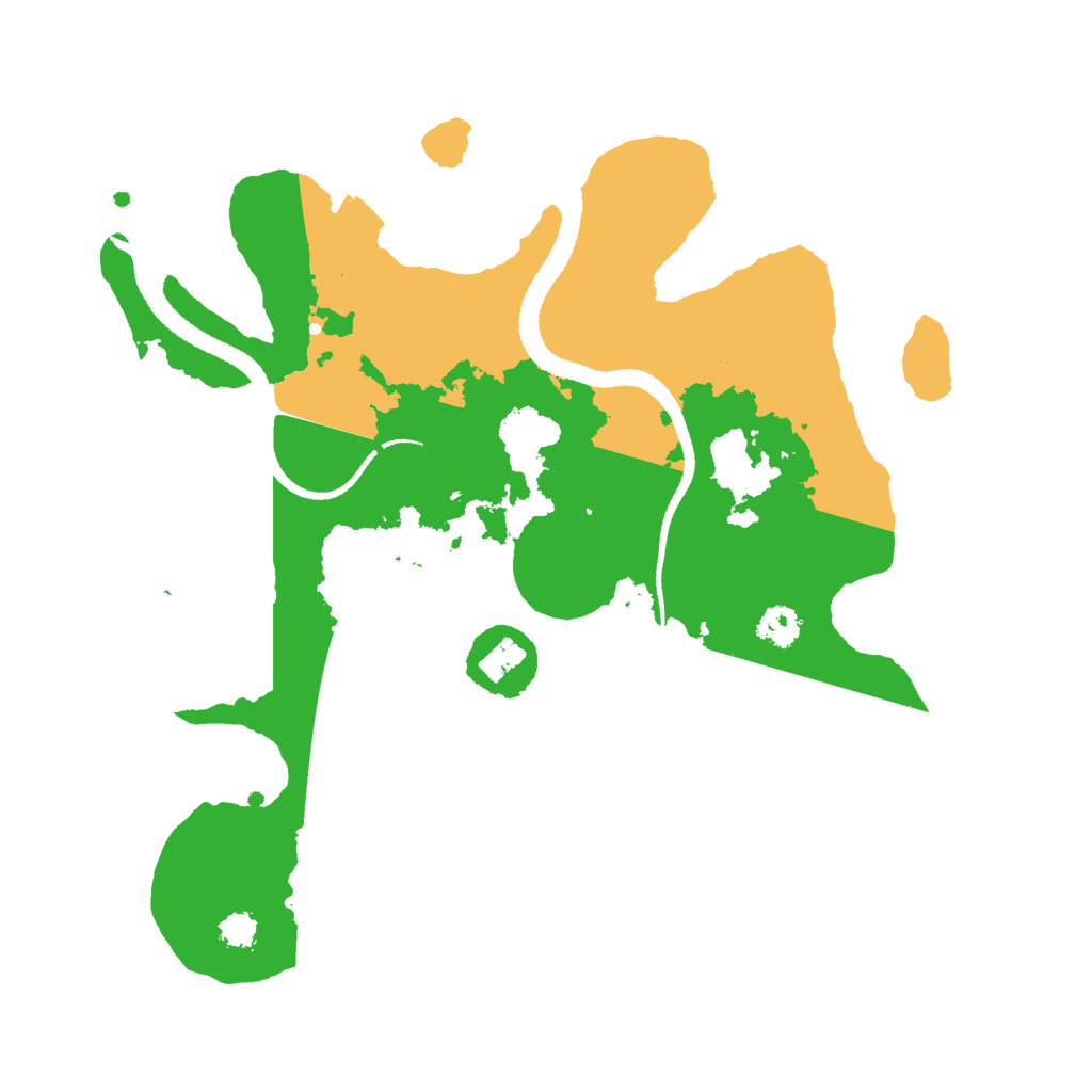 Biome Rust Map: Procedural Map, Size: 2700, Seed: 33888297