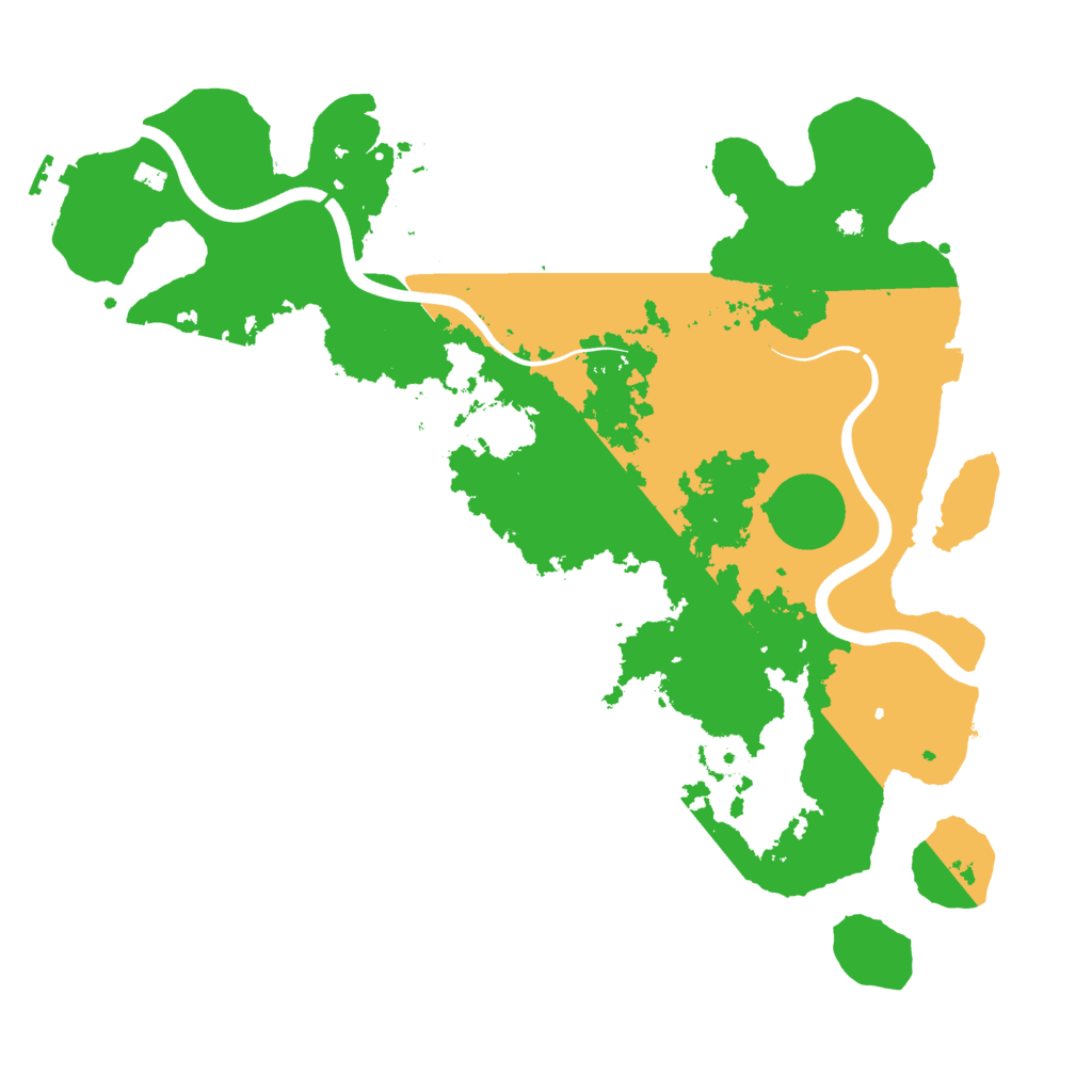 Biome Rust Map: Procedural Map, Size: 3800, Seed: 634182783