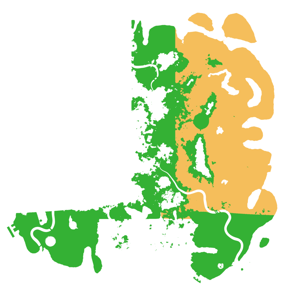Biome Rust Map: Procedural Map, Size: 5000, Seed: 783621962