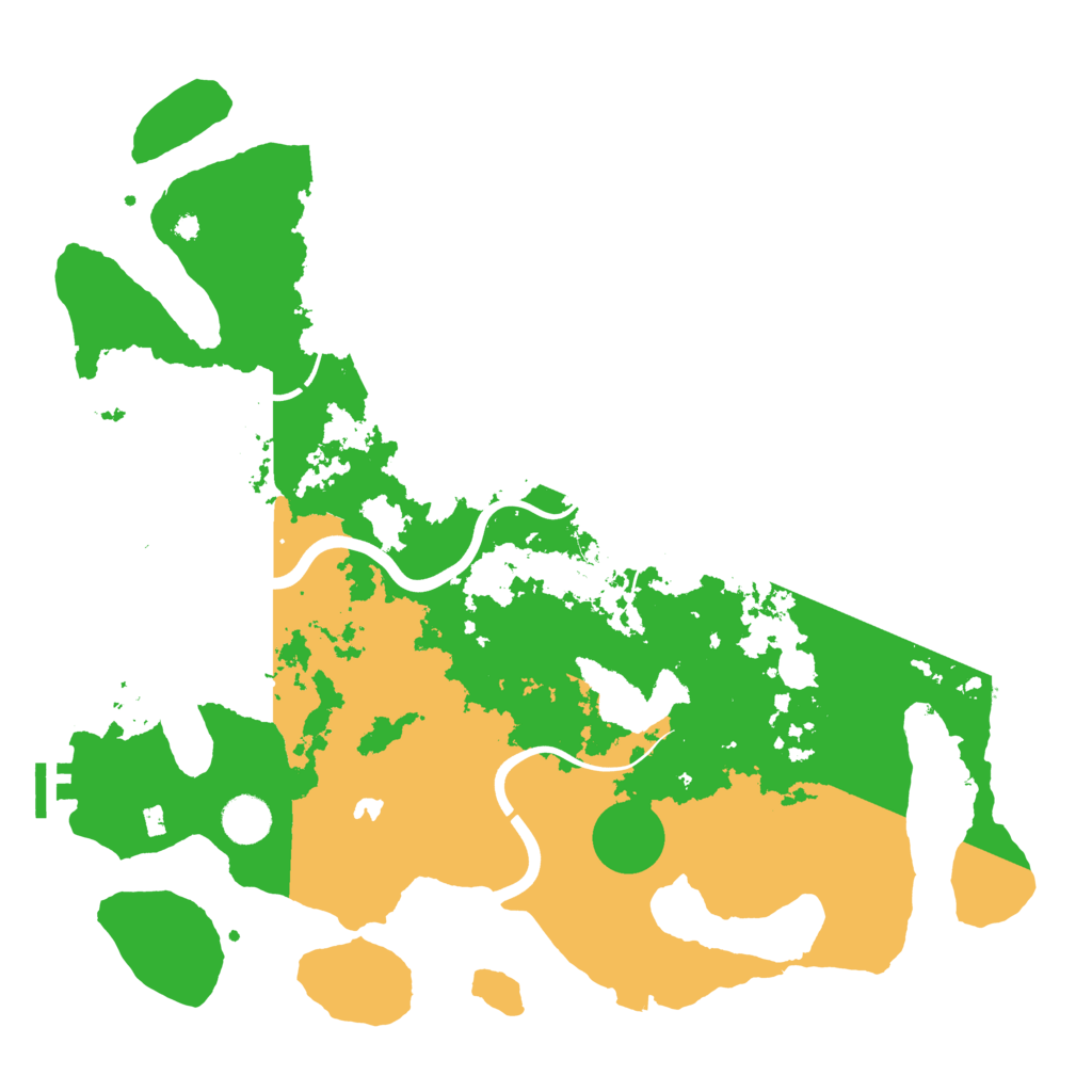 Biome Rust Map: Procedural Map, Size: 4000, Seed: 2122961462