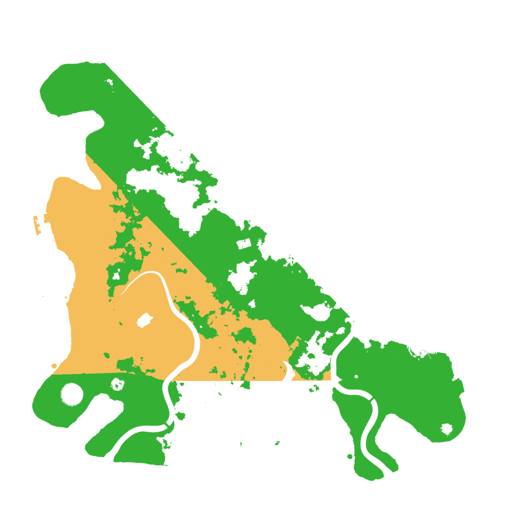 Biome Rust Map: Procedural Map, Size: 4000, Seed: 343548451