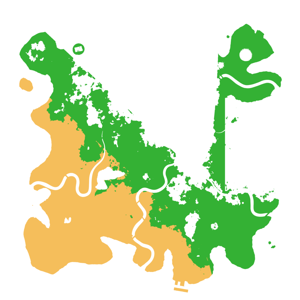 Biome Rust Map: Procedural Map, Size: 4250, Seed: 1031194700