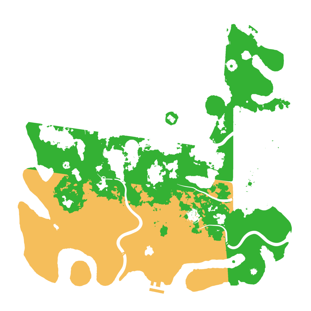 Biome Rust Map: Procedural Map, Size: 4250, Seed: 1696450750