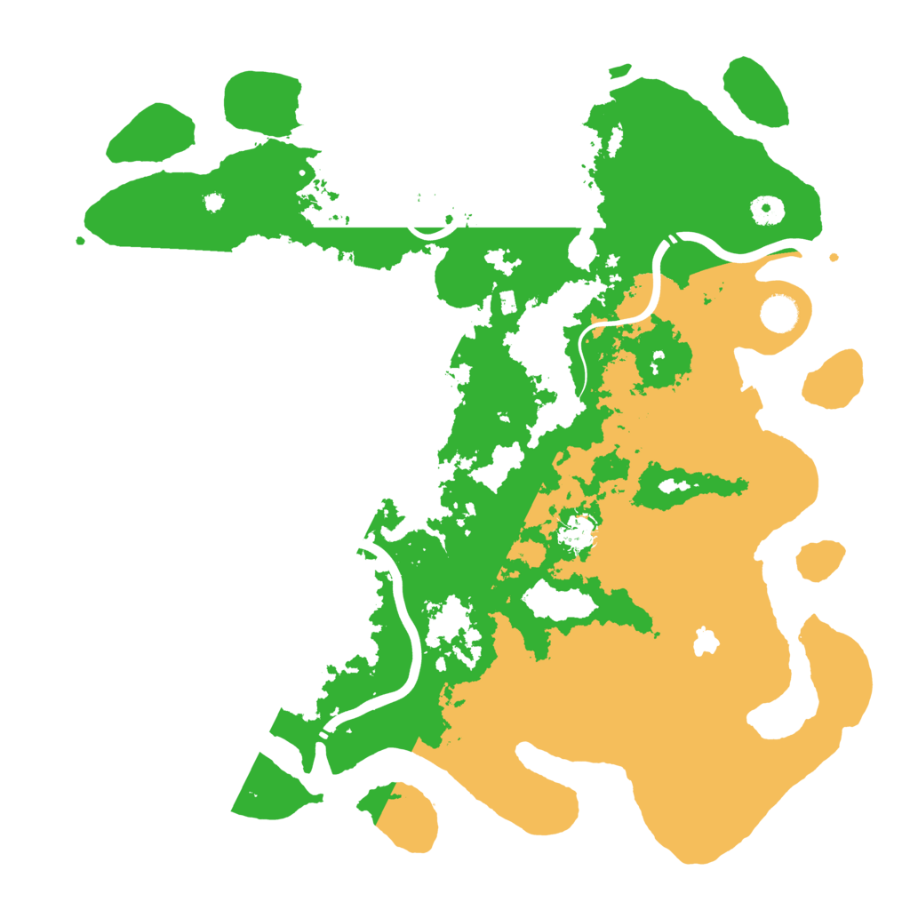 Biome Rust Map: Procedural Map, Size: 4250, Seed: 106454551