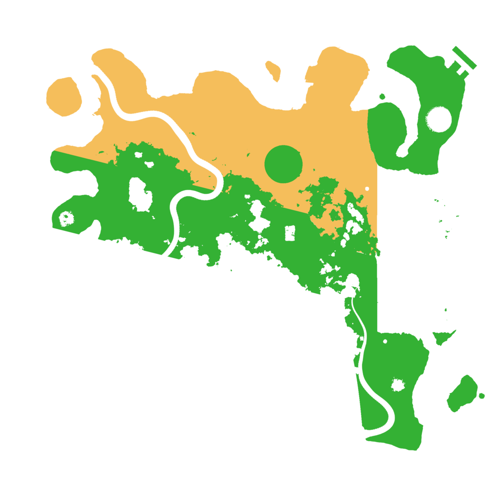 Biome Rust Map: Procedural Map, Size: 3500, Seed: 1897718567