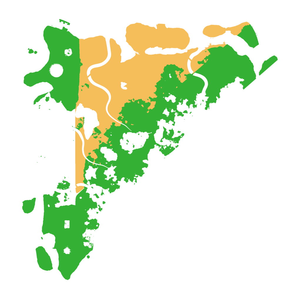 Biome Rust Map: Procedural Map, Size: 4000, Seed: 990367