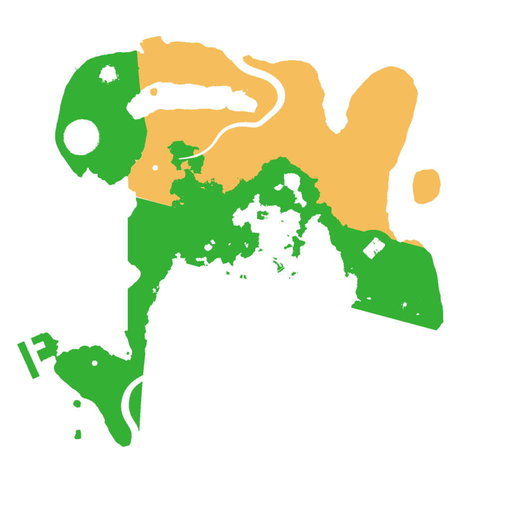 Biome Rust Map: Procedural Map, Size: 2700, Seed: 22179963