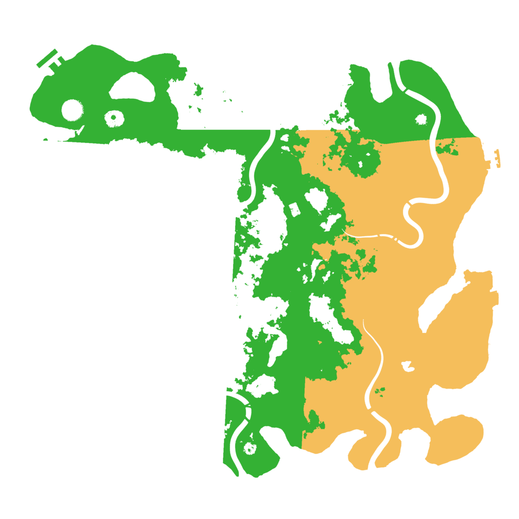 Biome Rust Map: Procedural Map, Size: 4250, Seed: 863516938