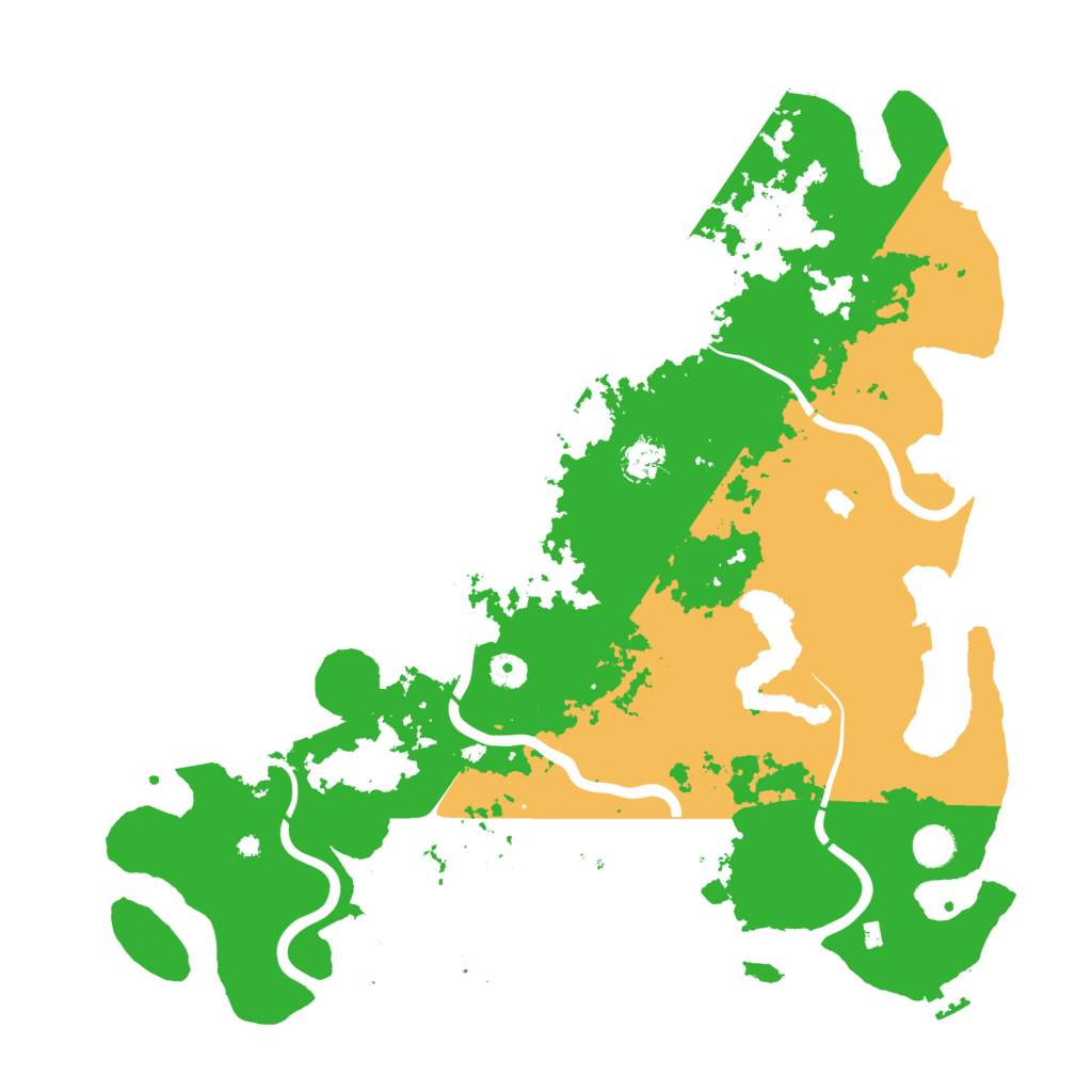 Biome Rust Map: Procedural Map, Size: 4500, Seed: 943642511