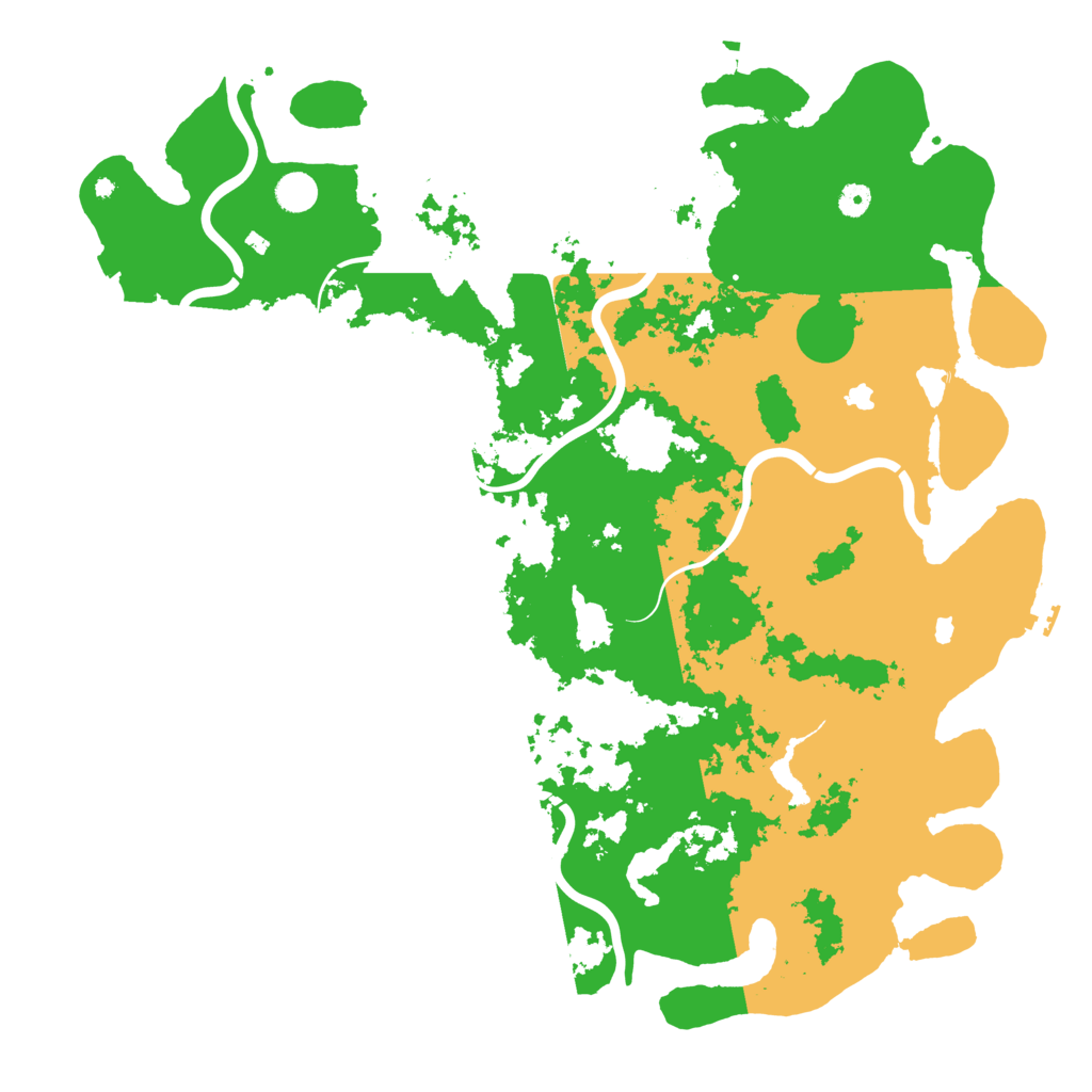 Biome Rust Map: Procedural Map, Size: 5000, Seed: 959059230