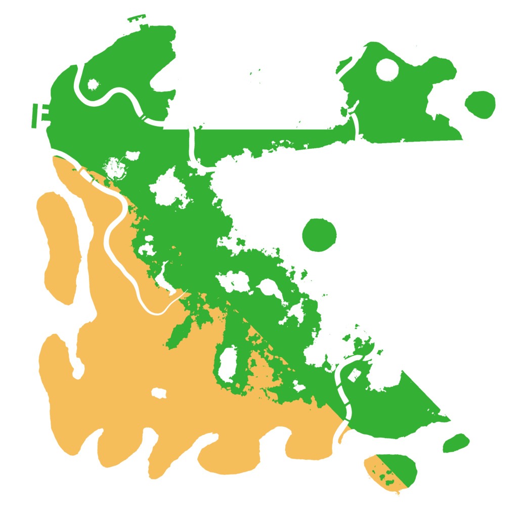 Biome Rust Map: Procedural Map, Size: 4250, Seed: 757252886