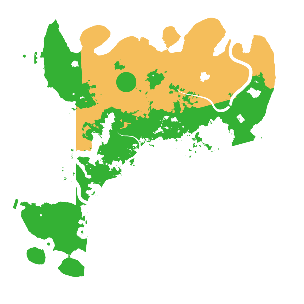 Biome Rust Map: Procedural Map, Size: 4000, Seed: 1192027888