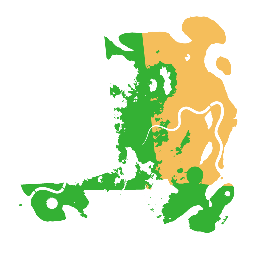 Biome Rust Map: Procedural Map, Size: 4000, Seed: 174228316