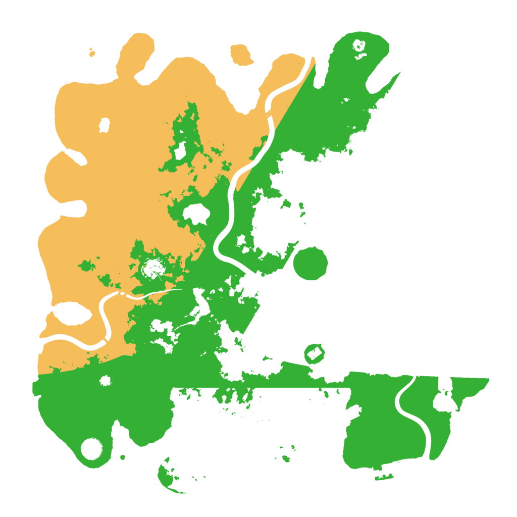 Biome Rust Map: Procedural Map, Size: 4250, Seed: 665645177