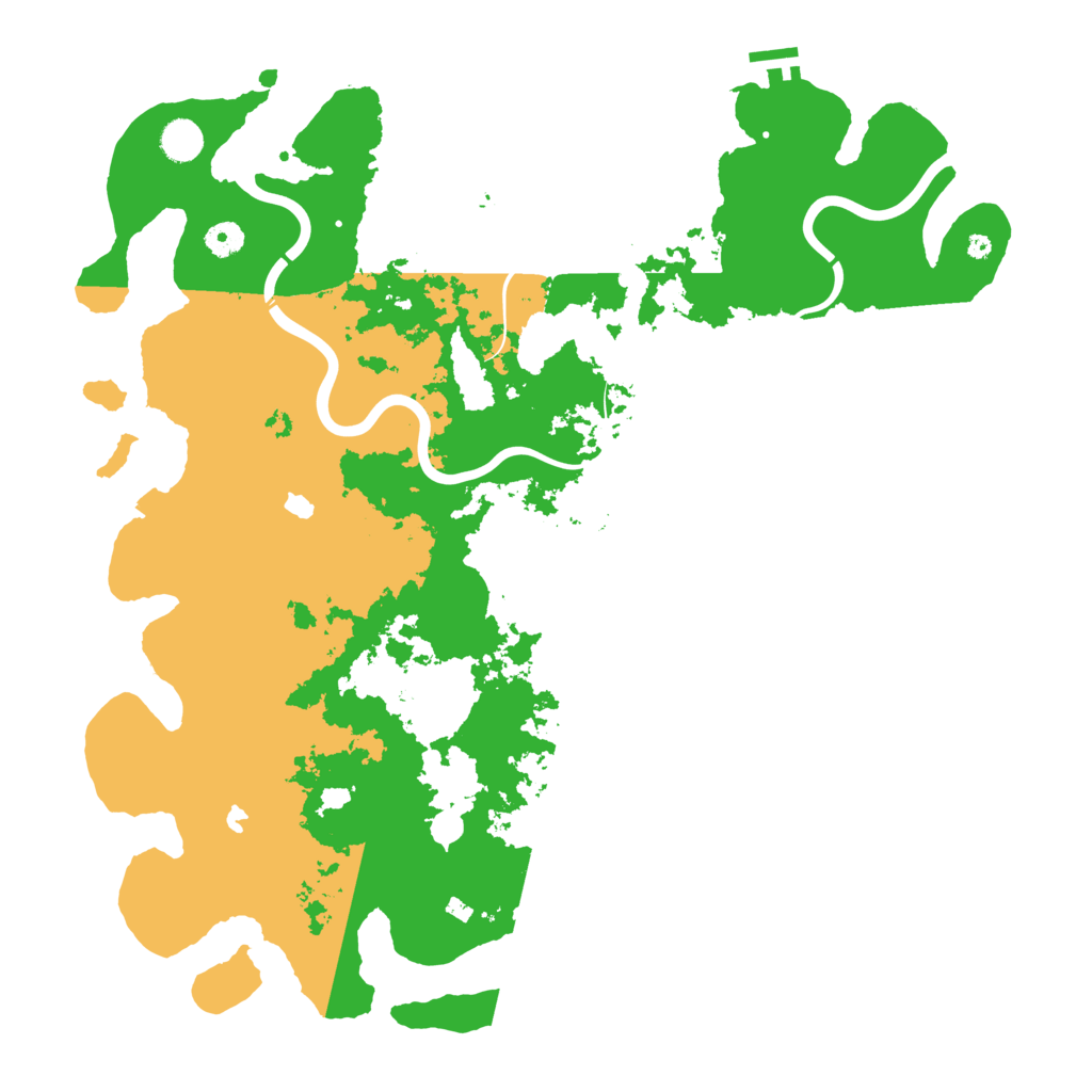 Biome Rust Map: Procedural Map, Size: 4500, Seed: 1714968177