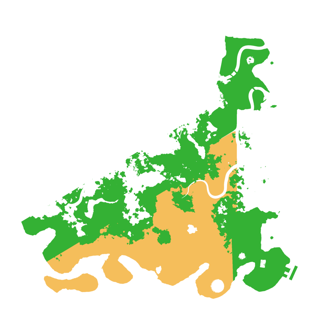 Biome Rust Map: Procedural Map, Size: 4250, Seed: 478513752