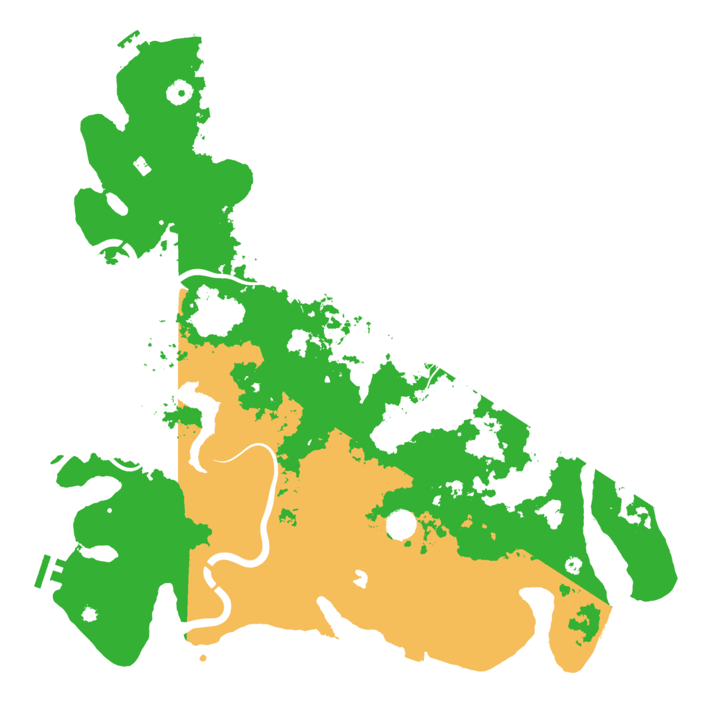 Biome Rust Map: Procedural Map, Size: 4250, Seed: 410174335