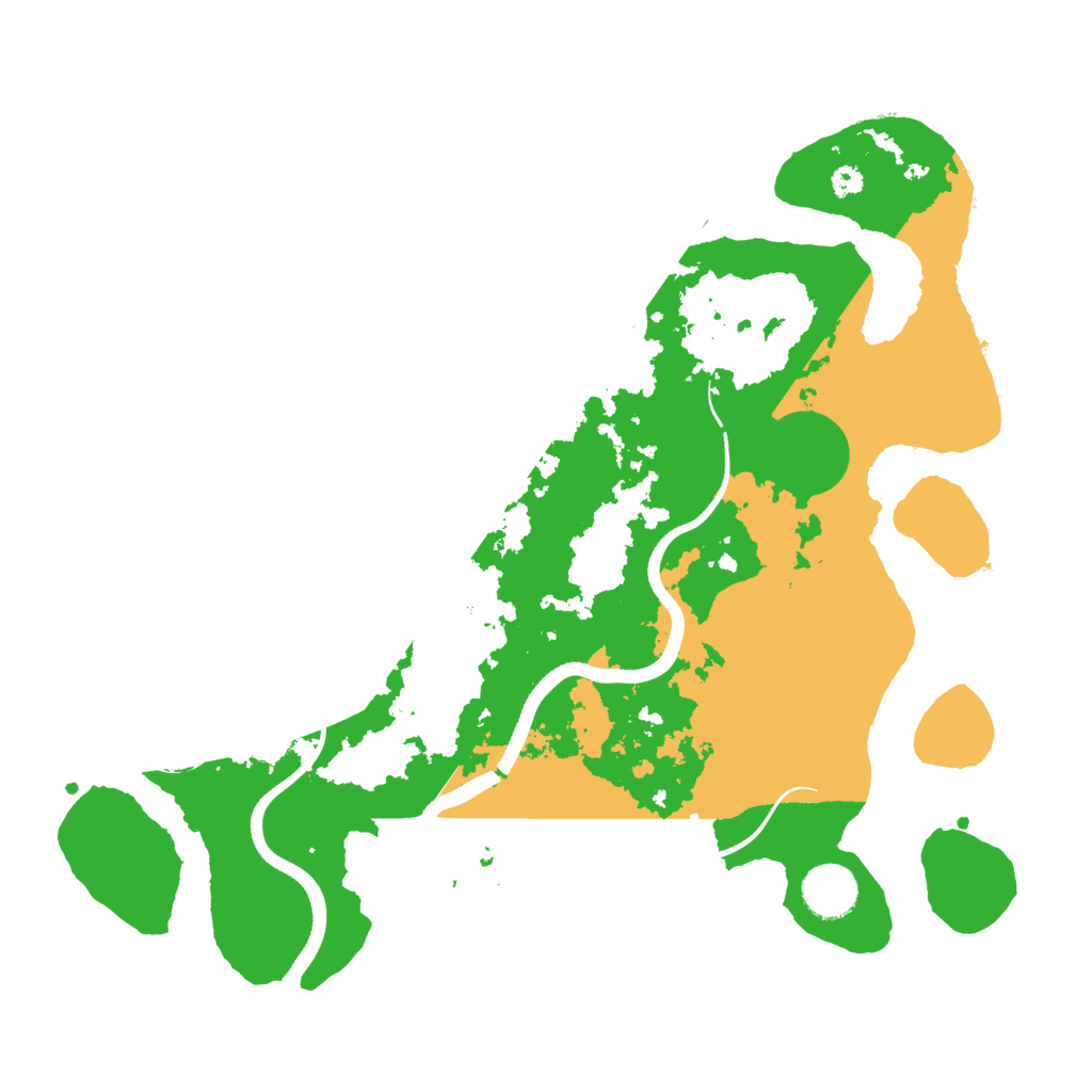 Biome Rust Map: Procedural Map, Size: 3500, Seed: 787770971