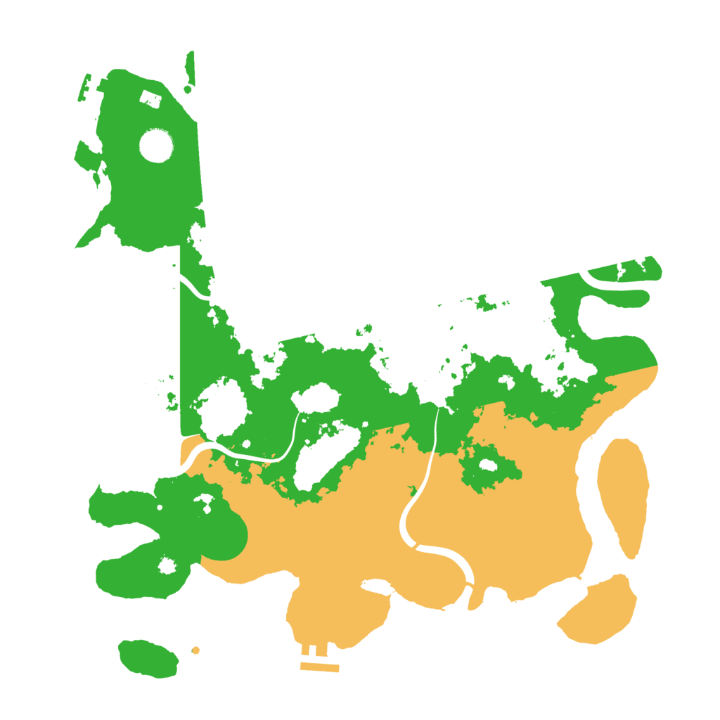 Biome Rust Map: Procedural Map, Size: 3750, Seed: 1287974384