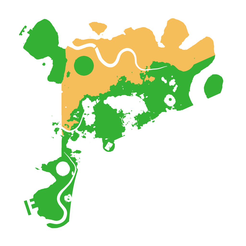 Biome Rust Map: Procedural Map, Size: 3300, Seed: 902734389
