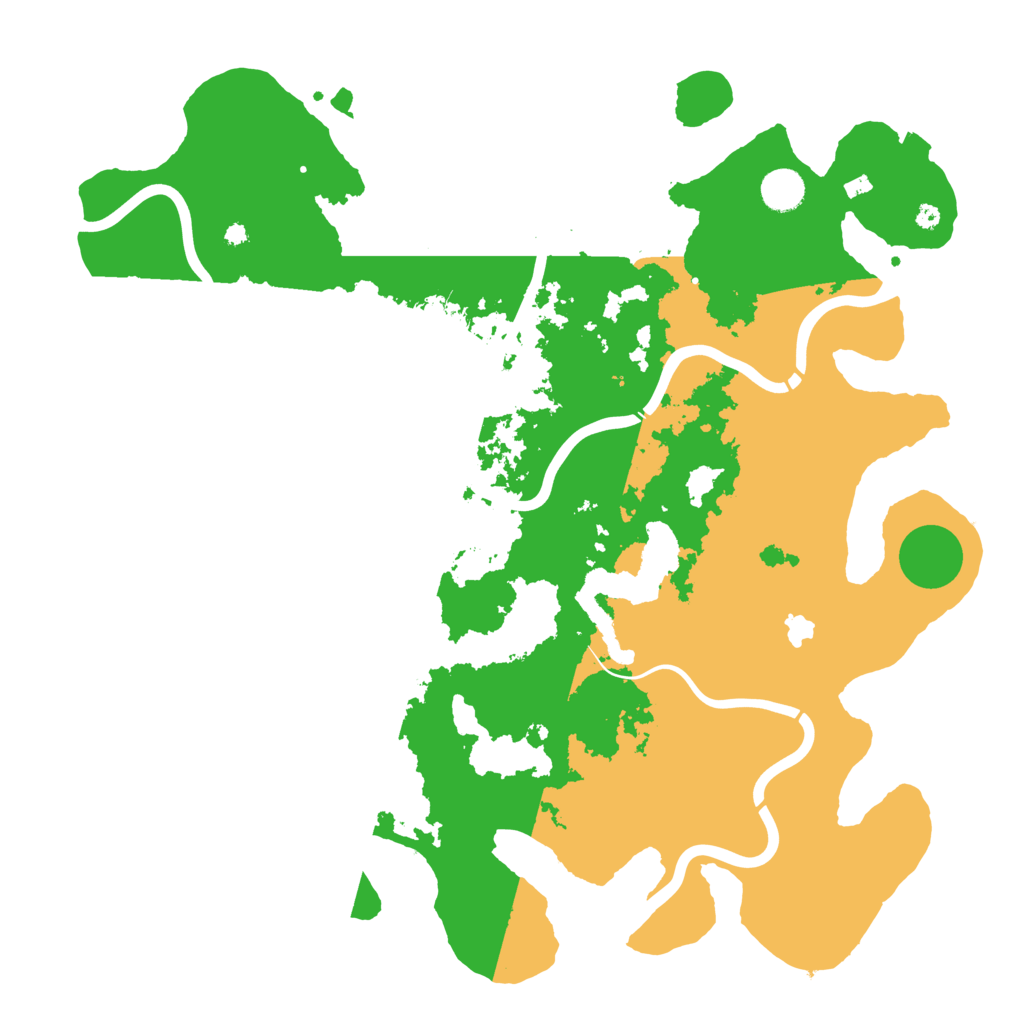 Biome Rust Map: Procedural Map, Size: 4250, Seed: 1483934177