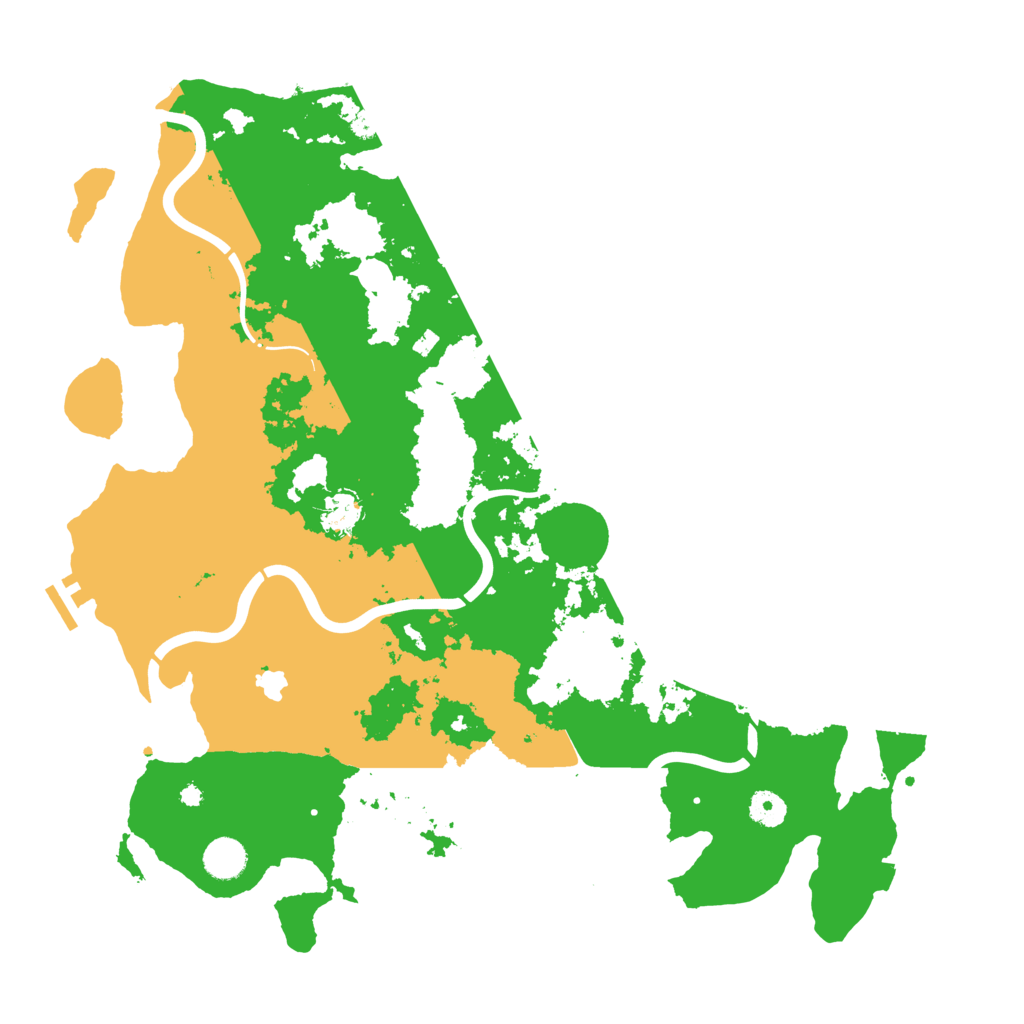 Biome Rust Map: Procedural Map, Size: 4250, Seed: 1200404499