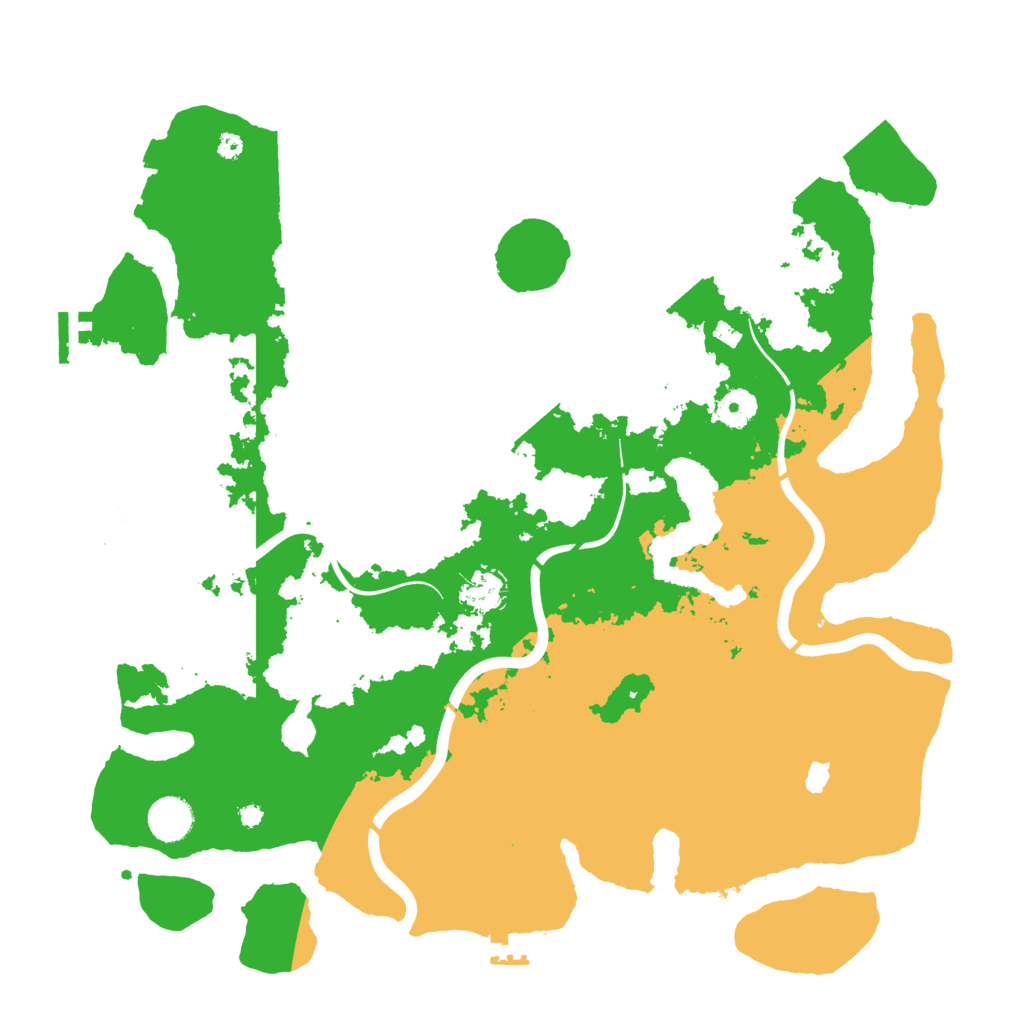 Biome Rust Map: Procedural Map, Size: 4000, Seed: 211909844