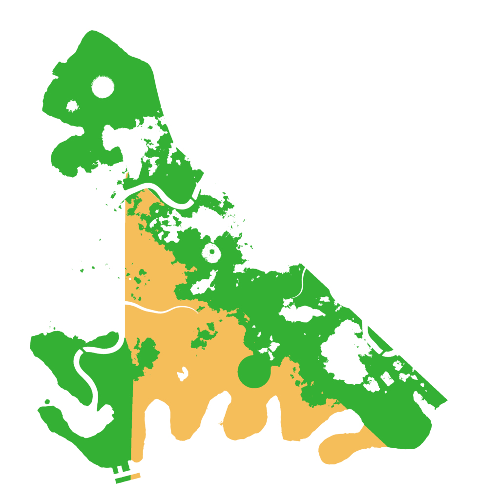 Biome Rust Map: Procedural Map, Size: 4000, Seed: 453297712