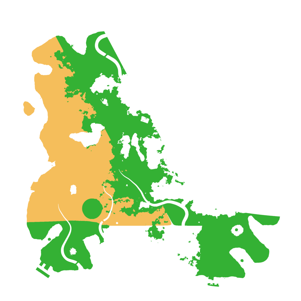 Biome Rust Map: Procedural Map, Size: 4000, Seed: 699385554